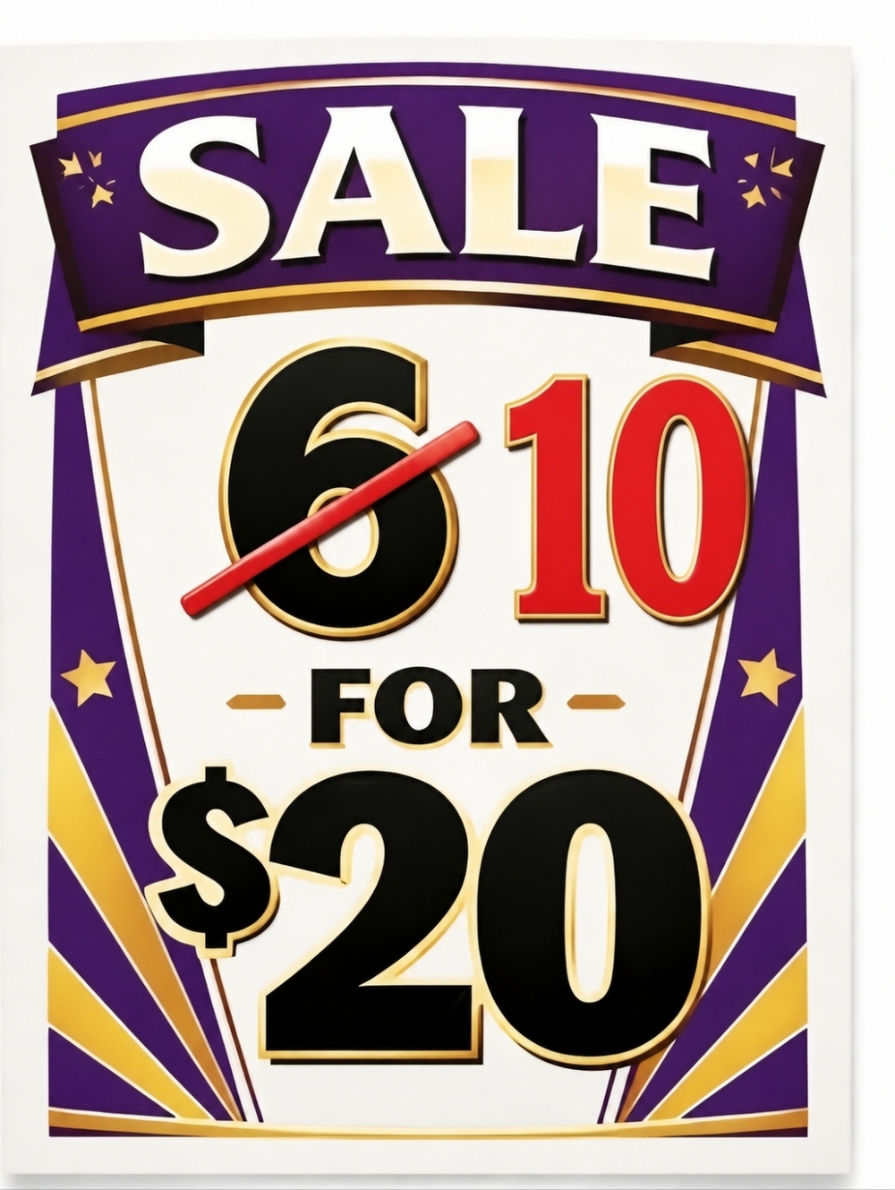 All 4/$20 Now 10/$20!!